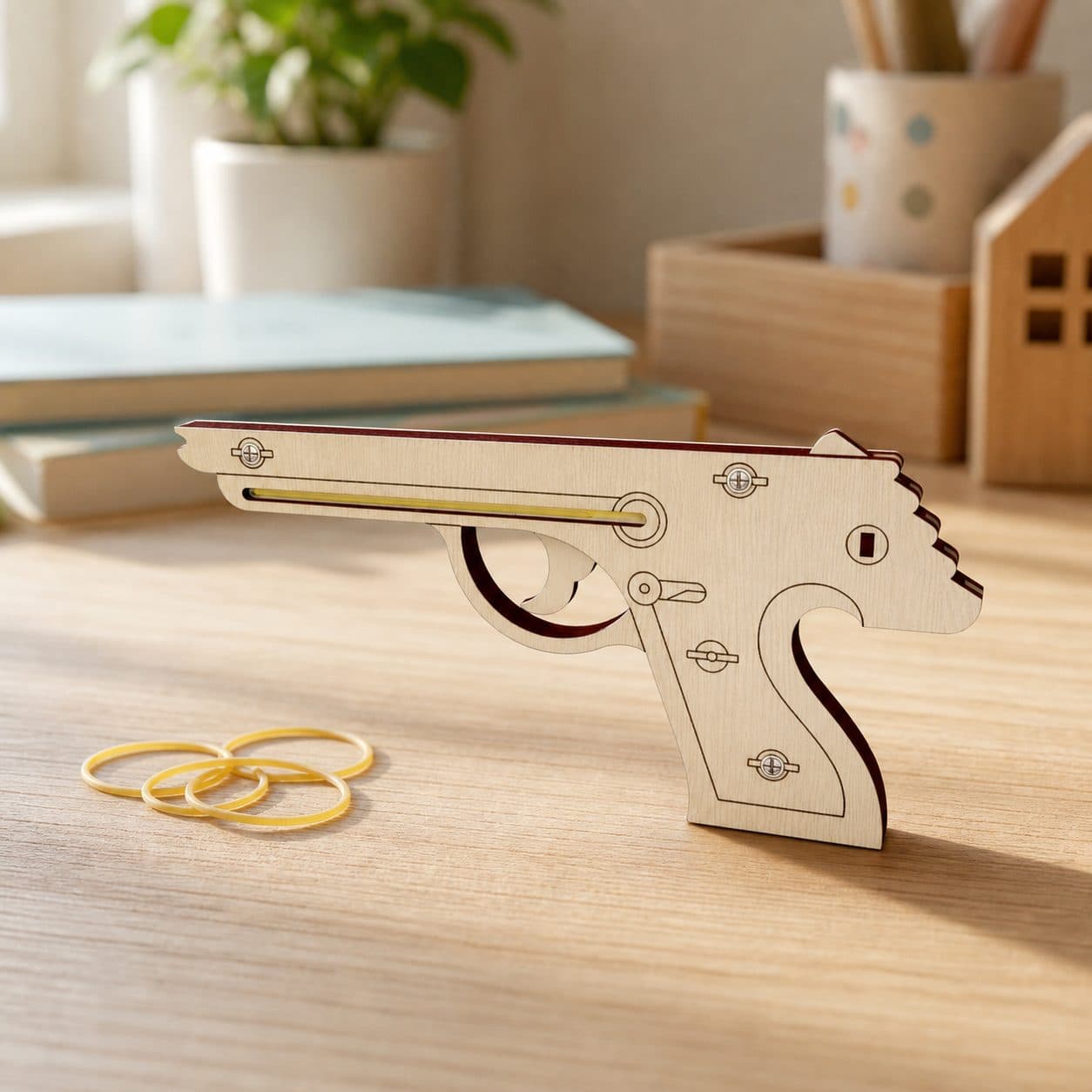 Pistol cu Elastic